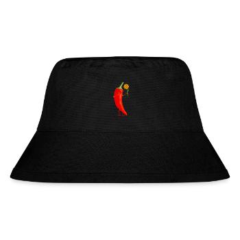 Mrs. Chili - Stanley/Stella Recycled Bucket Hat - black - Front