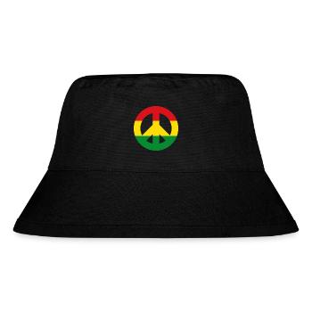 Signe de paix reggae - Bob recyclé Stanley/Stella - noir - Devant