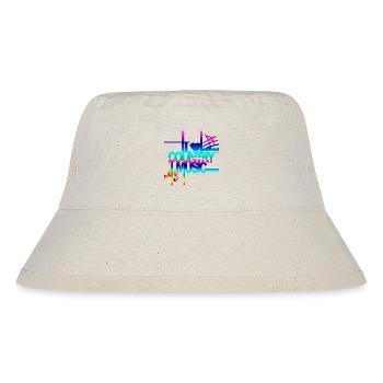 Musik Country Geschenk - Stanley/Stella recycelter Bucket Hat - Naturweiß - Vorne