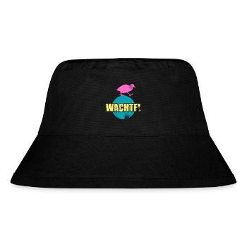 Quail eggs reeds - Stanley/Stella Recycled Bucket Hat - black - Front