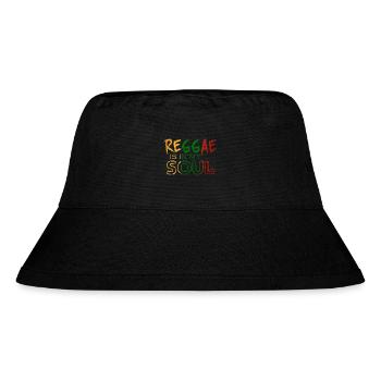 Reggae soul in bright colors - Stanley/Stella Recycled Bucket Hat - black - Front