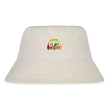 Reggae Ist Meine Musik - Stanley/Stella recycelter Bucket Hat - Naturweiß - Vorne