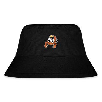 Lustiger Skorpion - Stanley/Stella recycelter Bucket Hat - Schwarz - Vorne