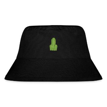 Cactus penis - Stanley/Stella Recycled Bucket Hat - black - Front