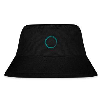 Circle Icon Design Brush Customizable - Stanley/Stella Recycled Bucket Hat - black - Front