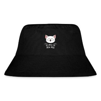 Pew Pew Pew - Stanley/Stella recycelter Bucket Hat - Schwarz - Vorne