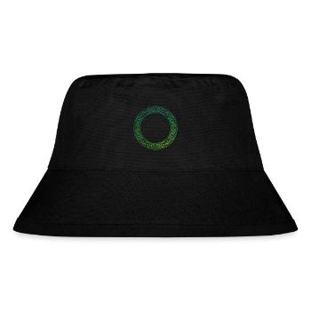 Celtic Knot - Stanley/Stella recycelter Bucket Hat - Schwarz - Vorne