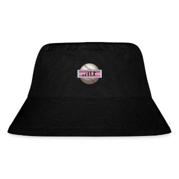 EVOLUTION BASEBALL SPORT USA GESCHENK - Stanley/Stella recycelter Bucket Hat - Schwarz - Vorne