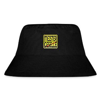 Meisterprüfung bestanden - MEISTER GESELLE - Stanley/Stella recycelter Bucket Hat - Schwarz - Vorne