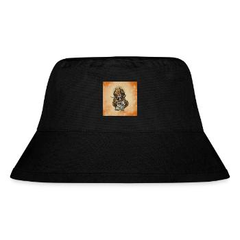 Anubis mask with the all-seeing eye - Stanley/Stella Recycled Bucket Hat - black - Front