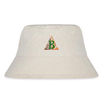 triangle e 56 b - Stanley/Stella Recycled Bucket Hat - natural - Front