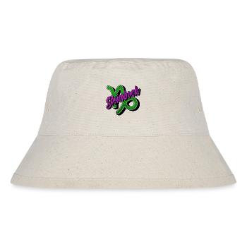 Steinbock Sternbild Horoskop Galaxie Tierkreis - Stanley/Stella recycelter Bucket Hat - Naturweiß - Vorne