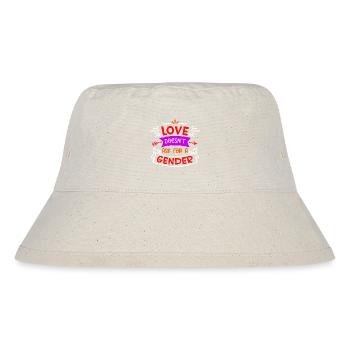 Equal rights LGBT rights of homosexual love - Stanley/Stella Recycled Bucket Hat - natural - Front