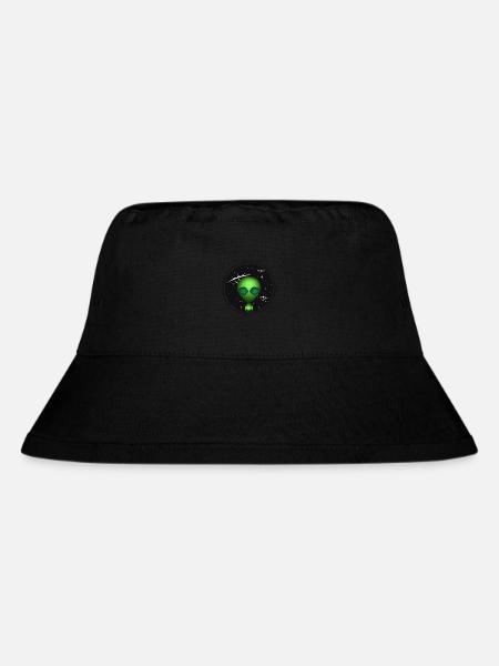 Alien - Stanley/Stella recycelter Bucket Hat - Schwarz