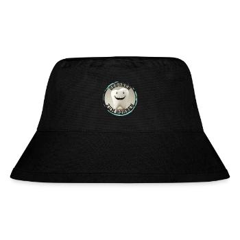 Geboren zum Bohren - Zahnarzt Zahn Backenzahn - Stanley/Stella recycelter Bucket Hat - Schwarz - Vorne