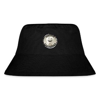 Geboren zum Bohren - Zahnarzt Zahn Backenzahn - Stanley/Stella recycelter Bucket Hat - Schwarz - Vorne
