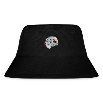 Rikles Yoga-Design - Stanley/Stella recycelter Bucket Hat - Schwarz - Vorne