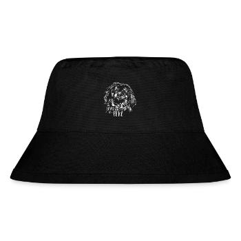 Loved by a Peke Pekingese Hunde Hundespruch - Stanley/Stella recycelter Bucket Hat - Schwarz - Vorne
