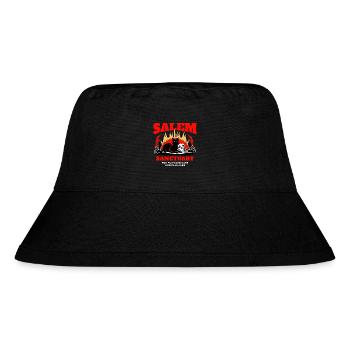 Salem Sanctuary für Katzen und Vertraute - Stanley/Stella recycelter Bucket Hat - Schwarz - Vorne