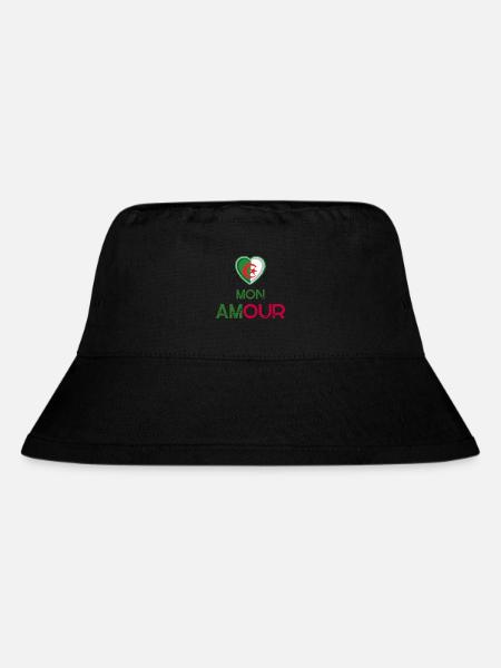 Logo Algérie Mon Amour - Bob recyclé Stanley/Stella - noir