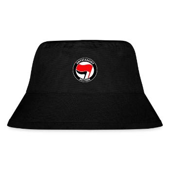 Logo de l’Action antifasciste - Bob recyclé Stanley/Stella - noir - Devant