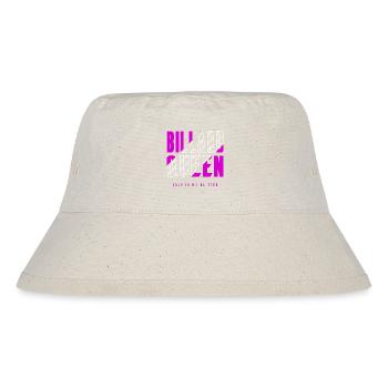 Billard Königin - Stanley/Stella recycelter Bucket Hat - Naturweiß - Vorne