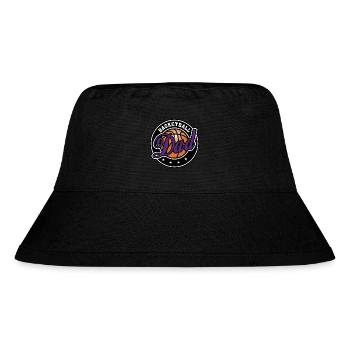 Basketball Dad - Stanley/Stella recycelter Bucket Hat - Schwarz - Vorne