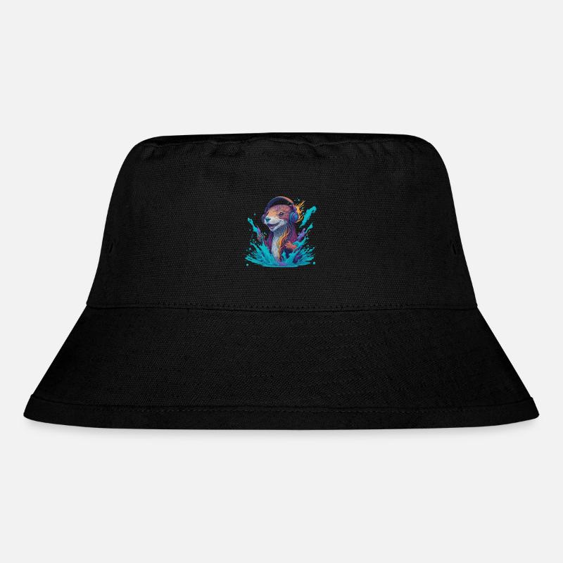 Musasaukko - Stanley/Stella recycelter Bucket Hat - Schwarz