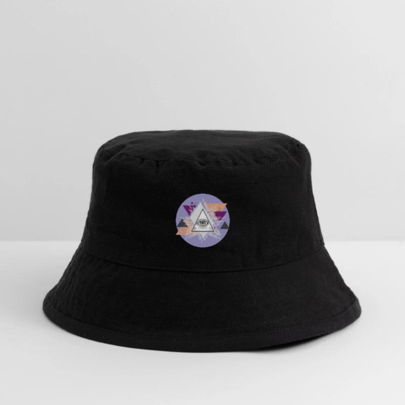 Geometric Triangular Eye with Auras Stanley/Stella Recycled Bucket Hat