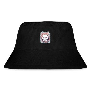 Whimsical Wonderland Companion Cute Animal Pet - Stanley/Stella Recycled Bucket Hat - black - Front