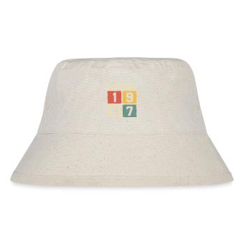 Vintage 1987 Geboren 1987 - Stanley/Stella recycelter Bucket Hat - Naturweiß - Vorne
