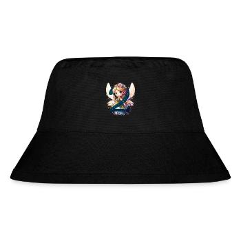 2 Jahre Fee Elfe Geburtstag Geschenk - Stanley/Stella recycelter Bucket Hat - Schwarz - Vorne
