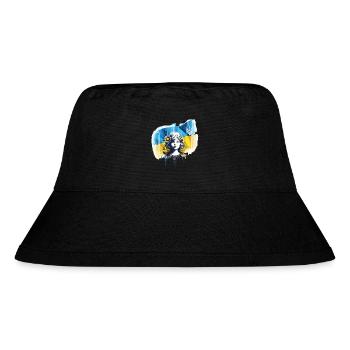 Le drapeau de l’Ukraine met fin à la guerre - Bob recyclé Stanley/Stella - noir - Devant