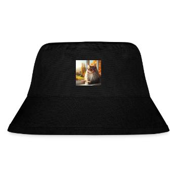 Maine Coon - The King of Cats - Stanley/Stella Recycled Bucket Hat - black - Front