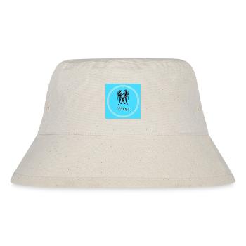 Zwillinge - Stanley/Stella recycelter Bucket Hat - Naturweiß - Vorne