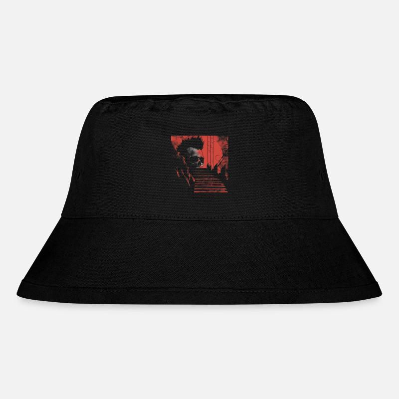 Punk Rock Skull Explosion Tee - Stanley/Stella Recycled Bucket Hat - black