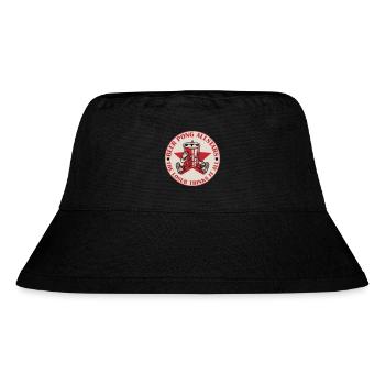 Beer Pong Allstars | Farben änderbar - Stanley/Stella recycelter Bucket Hat - Schwarz - Vorne
