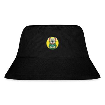 Koala Niedliche Kawaii Cartoon Clipart Haustier Tier - Stanley/Stella recycelter Bucket Hat - Schwarz - Vorne