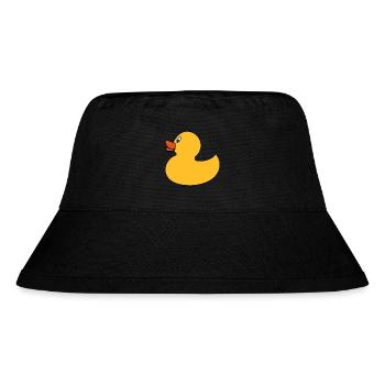 Rubber duck - Stanley/Stella Recycled Bucket Hat - black - Front