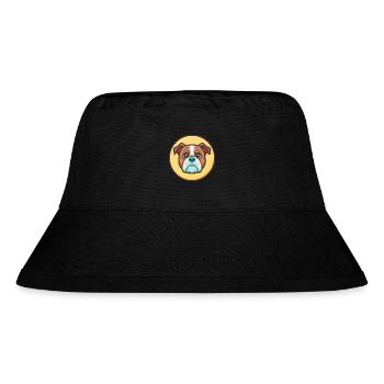 Alapaha Blue Blood Bulldog Dog Breed Funny Cartoon - Stanley/Stella Recycled Bucket Hat - black - Front