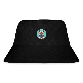 Perro De Presa Canario Hunderasse Cartoon Kawaii - Stanley/Stella recycelter Bucket Hat - Schwarz - Vorne