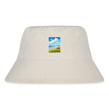 Constantine Bay Cornwall England Reiseposter WPA - Stanley/Stella recycelter Bucket Hat - Naturweiß - Vorne