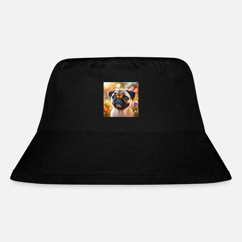 Chien intelligent avec papillon - Bob recyclé Stanley/Stella - noir