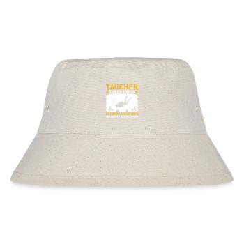 Taucher - Stanley/Stella recycelter Bucket Hat - Naturweiß - Vorne