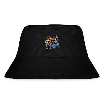 Mama tanzt Line Dance Line Dancing Mom - Stanley/Stella recycelter Bucket Hat - Schwarz - Vorne