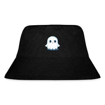 Cute Ghost - Stanley/Stella Recycled Bucket Hat - black - Front