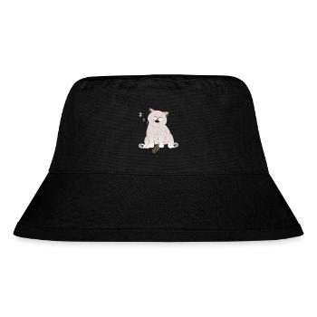 chat endormi - Bob recyclé Stanley/Stella - noir - Devant