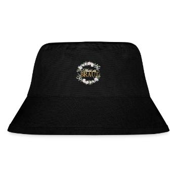 Mädels der Braut! Personalisierbar - Stanley/Stella recycelter Bucket Hat - Schwarz - Vorne