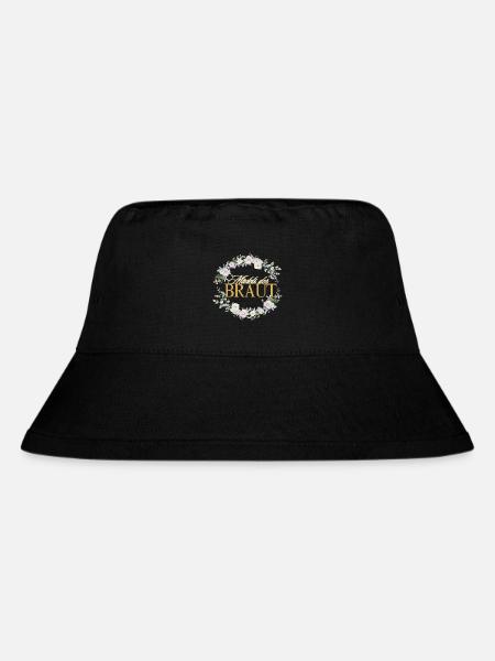 Mädels der Braut! Personalisierbar - Stanley/Stella recycelter Bucket Hat - Schwarz