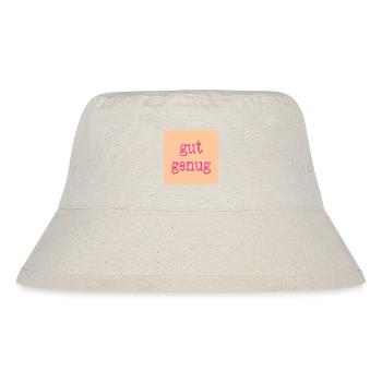 nervensystem gut genug - Stanley/Stella recycelter Bucket Hat - Naturweiß - Vorne